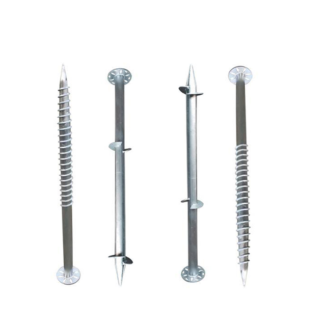 Helical Piles Screw Piles Foundatioin Ground Screw for Solar Panel