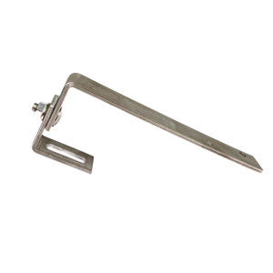 قابل للتعديل سقف البلاط الشمسي تصاعد هوك L بين قوسين الشمسية