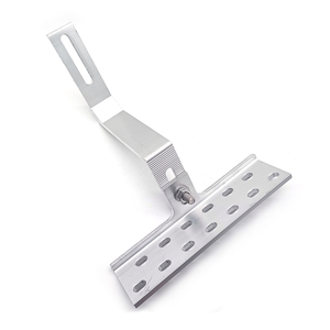 حار بيع سبائك الألومنيوم الكهروضوئية سقف بلاط هوك الشمسية لتركيب الألواح الشمسية