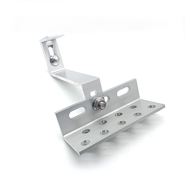 قابل للتعديل لوحة للطاقة الشمسية تركيب الألومنيوم سقف البلاط الشمسي