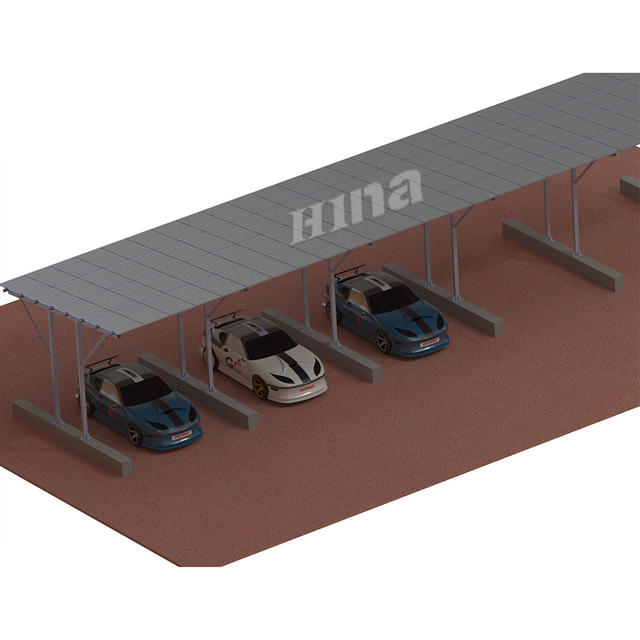  هيكل تركيب الطاقة الشمسية نظام تركيب مرآب شمسي متعدد الوظائف