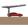 Solar Panel Single-Sided Single Column HDG Steel Solar Carport Mounting System