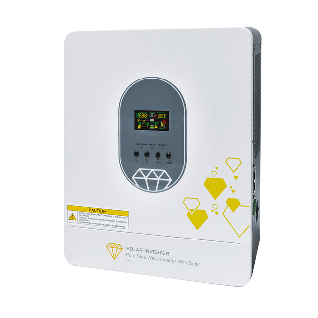 الطاقة الشمسية 6200 واط سلسلة موجة جيبية نقية العاكس الشمسي الهجين لنظام تركيب الألواح الشمسية