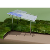 Solar Panel Ground Mounting System with C Channel Steel Support