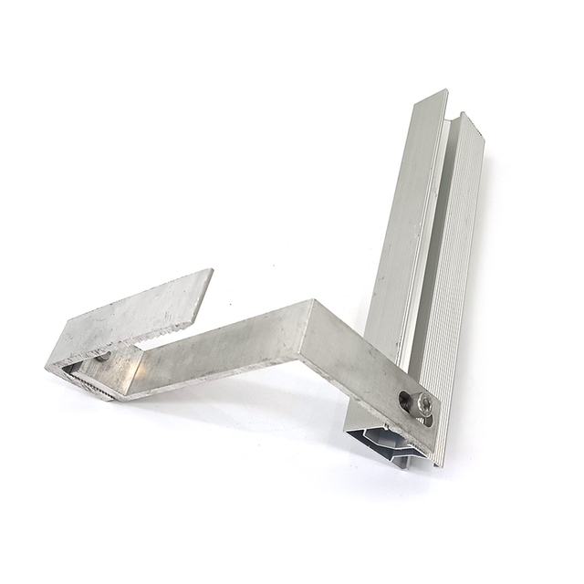  Brackets Roof Hook And Aluminum Rail for Solar Panel Roof Mounting System