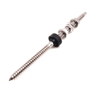 M10*300 Galvanized Solar Roof Mounting System Stainless Steel Dowel Screw Hanger Bolt