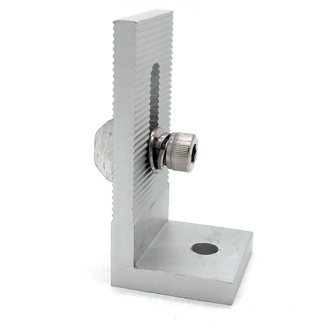 Solar Pane Clamps Aluminum Solar L Foot For Solar Mounting