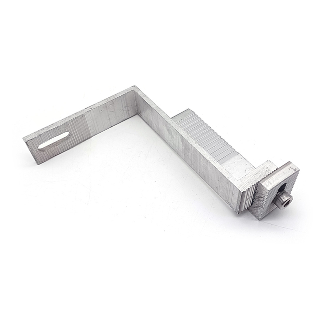 Hot Selling Solar Aluminum Tile Roof Hook Adjustable Aluminum Bracket Mount System Solar Roof Hook