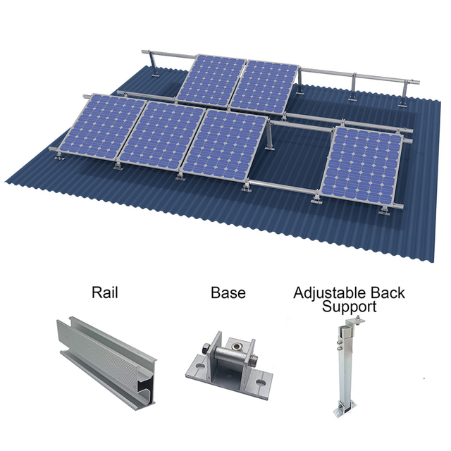 Solar Panel Off Grid Solar Energy System PV Panels Kit Easy Installation for Home Roof Mounting
