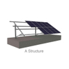 Single Pole Solar Panel Ground Mounting Solar PV Structure System Single Column Support