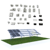 Single Pole Solar Panel Ground Mounting Solar PV Structure System Single Column Support