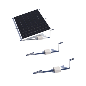 Solar Flat Roof Panel Concrete Ballast Mounting Structure System