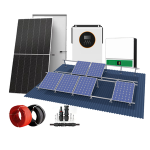 Solar Panel Off Grid Solar Energy System PV Panels Kit Easy Installation for Home Roof Mounting