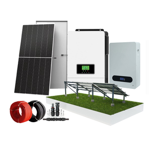 Solar Energy Panel System Solar Power Plant Kit Off The Grid for Ground Mounting System