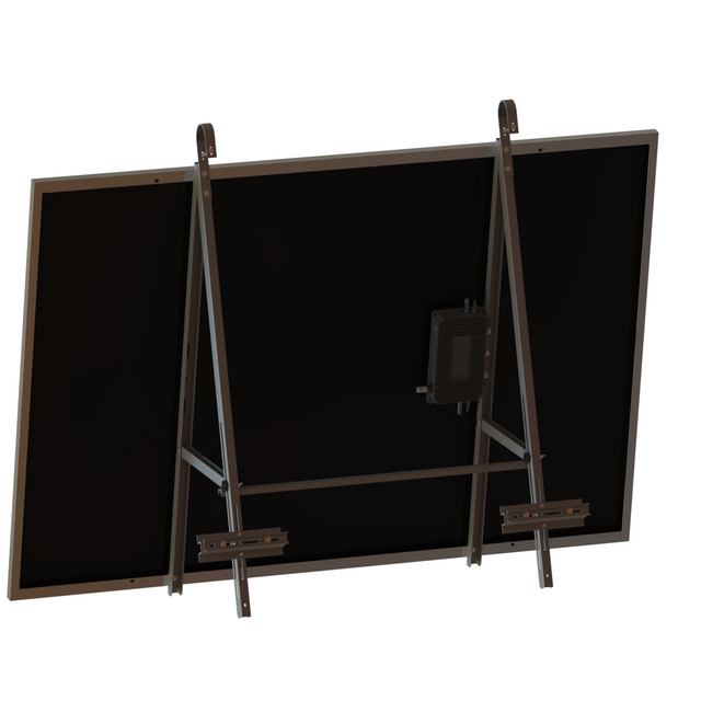 شرفة / جدار / نظام تركيب الطاقة الشمسية الدهون شرفة النظام الشمسي على الشبكة النظام الشمسي للمنزل