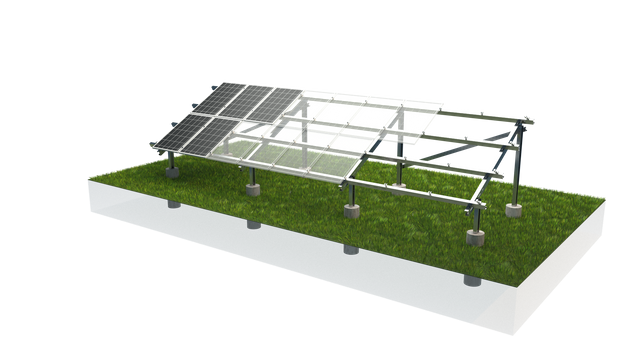 Солнечная энергетическая панельная система Комплект солнечной электростанции вне сети для системы наземного монтажа